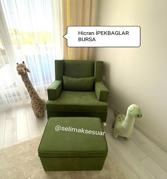 Küp Sallanan Koltuk Hazal Yeşil Küp Sallanan Koltuk Hazal Yeşil