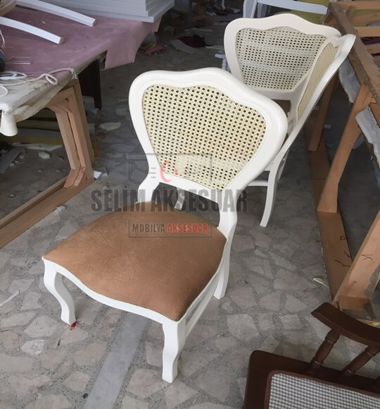Pera Sandalye Hasırlı
