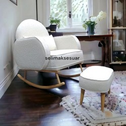 Madon Sallanan Koltuk Teddy Naturel